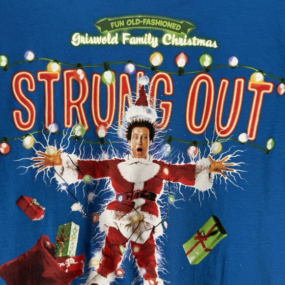 Christmas Vacation Nations Lampoon's Christmas Holiday Shirt Short Sleeve Unisex - Picture 3 of 4